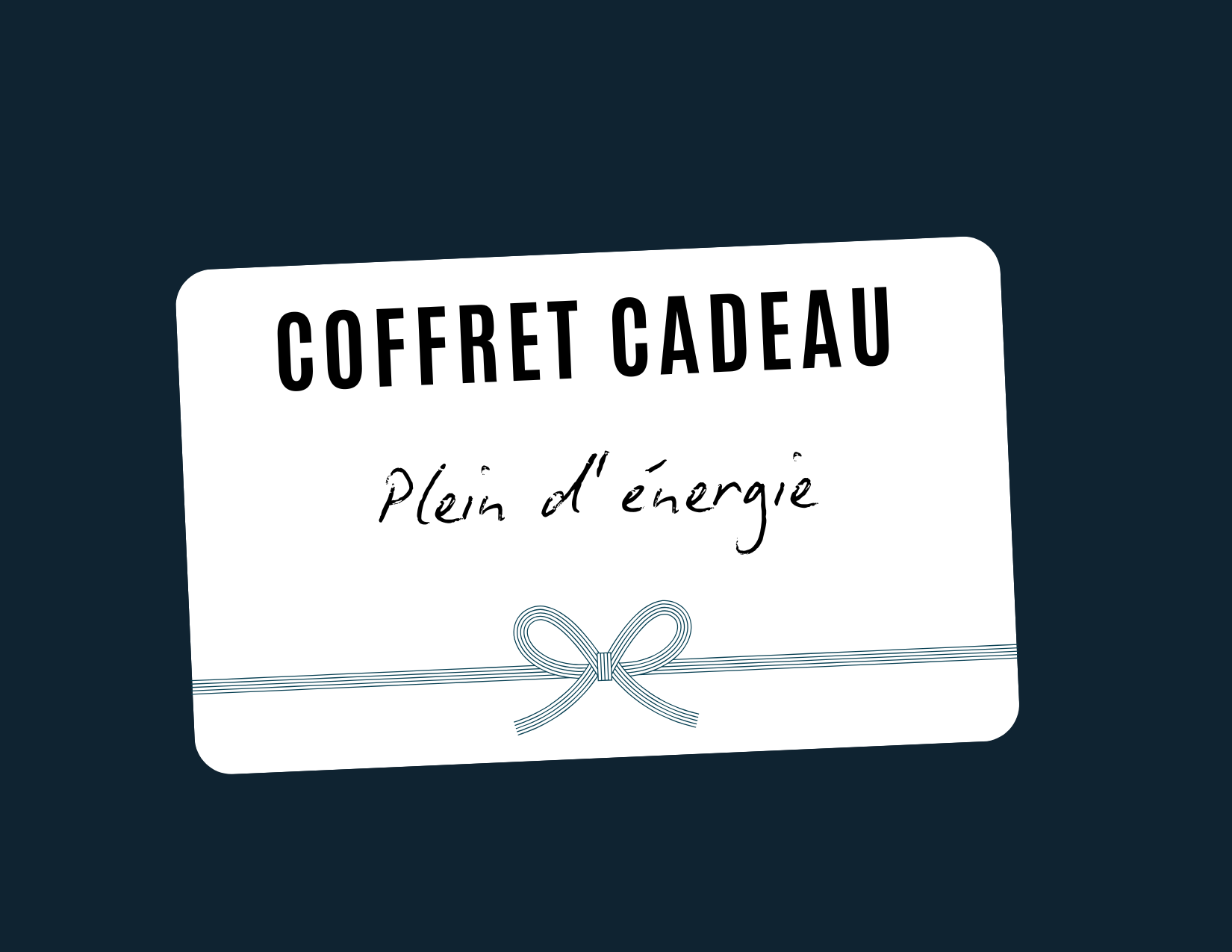 Coffret plein d'énergie à deux